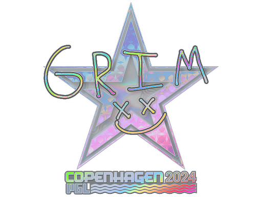 Sticker | Grim (Holo) | Copenhagen 2024
