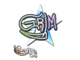 Artwork for Sticker | Grim (Holo) | Paris 2023