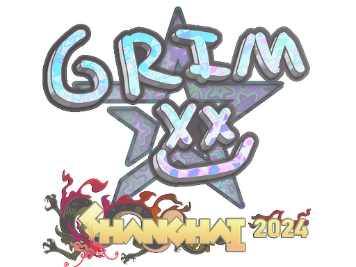 Sticker | Grim (Holo) | Shanghai 2024