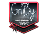 Artwork for Sticker | GruBy (Foil) | Cluj-Napoca 2015
