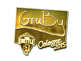 Artwork for Sticker | GruBy (Gold) | Cologne 2015