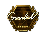 Artwork for Sticker | GuardiaN (Gold) | London 2018