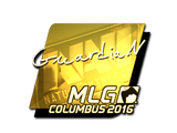 Artwork for Sticker | GuardiaN (Gold) | MLG Columbus 2016