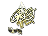 Artwork for Sticker | gxx- (Gold) | Paris 2023