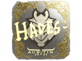 Artwork for Sticker | hades (Gold) | Austin 2025