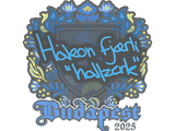 Artwork for Sticker | hallzerk | Budapest 2025