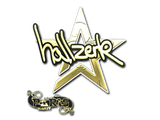 Artwork for Sticker | hallzerk (Gold) | Paris 2023