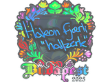 Artwork for Sticker | hallzerk (Holo) | Budapest 2025