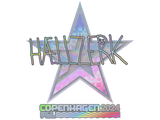 Sticker | hallzerk (Holo) | Copenhagen 2024