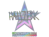 Artwork for Sticker | hallzerk (Holo) | Copenhagen 2024