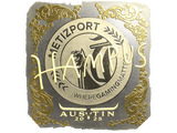 Artwork for Sticker | hampus (Gold) | Austin 2025
