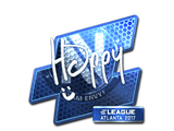 Artwork for Sticker | Happy (Foil) | Atlanta 2017
