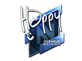 Artwork for Sticker | Happy (Foil) | Boston 2018