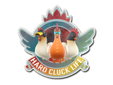 Artwork for Sticker | Hard Cluck Life (Holo)