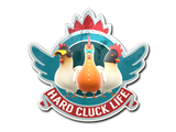 Artwork for Sticker | Hard Cluck Life