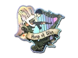Artwork for Sticker | Harp of War (Holo)