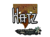 Artwork for Sticker | hatz | Antwerp 2022