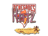 Artwork for Sticker | hatz (Holo) | Antwerp 2022