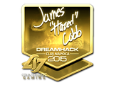 Sticker | hazed (Gold) | Cluj-Napoca 2015