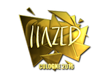 Sticker | hazed (Gold) | Cologne 2016