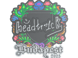 Artwork for Sticker | headtr1ck (Embroidered) | Budapest 2025