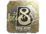 Artwork for Sticker | headtr1ck (Gold) | Austin 2025