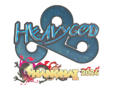 Artwork for Sticker | Heavygod (Glitter) | Shanghai 2024