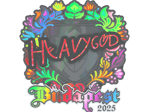 Sticker | Heavygod | Budapest 2025