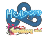 Artwork for Sticker | Heavygod | Shanghai 2024