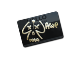 Artwork for Sticker | Hello AWP (Gold)