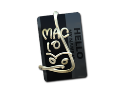 Sticker | Hello MAC-10