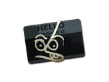 Artwork for Sticker | Hello MP7 (Gold)