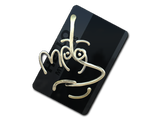 Artwork for Sticker | Hello MP9 (Gold)