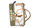 Artwork for Sticker | Hello PP-Bizon