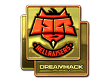Artwork for Sticker | HellRaisers (Gold) | DreamHack 2014