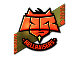 Artwork for Sticker | HellRaisers (Gold) | Katowice 2015