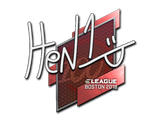 Artwork for Sticker | HEN1 | Boston 2018
