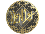 Artwork for Sticker | HEN1 (Gold) | Cologne 2026