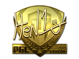 Sticker | HEN1 (Gold) | Krakow 2017