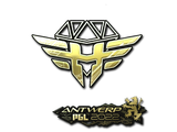 Artwork for Sticker | Heroic (Gold) | Antwerp 2022