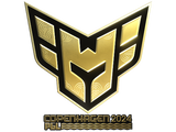 Artwork for Sticker | Heroic (Gold) | Copenhagen 2024