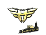Artwork for Sticker | Heroic (Gold) | Stockholm 2021