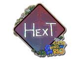 Artwork for Sticker | HexT (Glitter) | Rio 2022