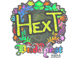 Artwork for Sticker | HexT (Holo) | Budapest 2025