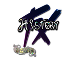 Artwork for Sticker | History (Glitter) | Paris 2023