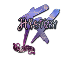 Sticker | History | Paris 2023