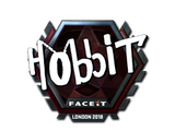 Artwork for Sticker | Hobbit (Foil) | London 2018