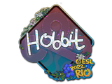 Artwork for Sticker | Hobbit (Glitter) | Rio 2022