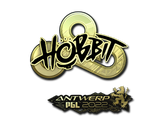 Artwork for Sticker | Hobbit (Gold) | Antwerp 2022