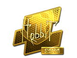 Artwork for Sticker | Hobbit (Gold) | Atlanta 2017